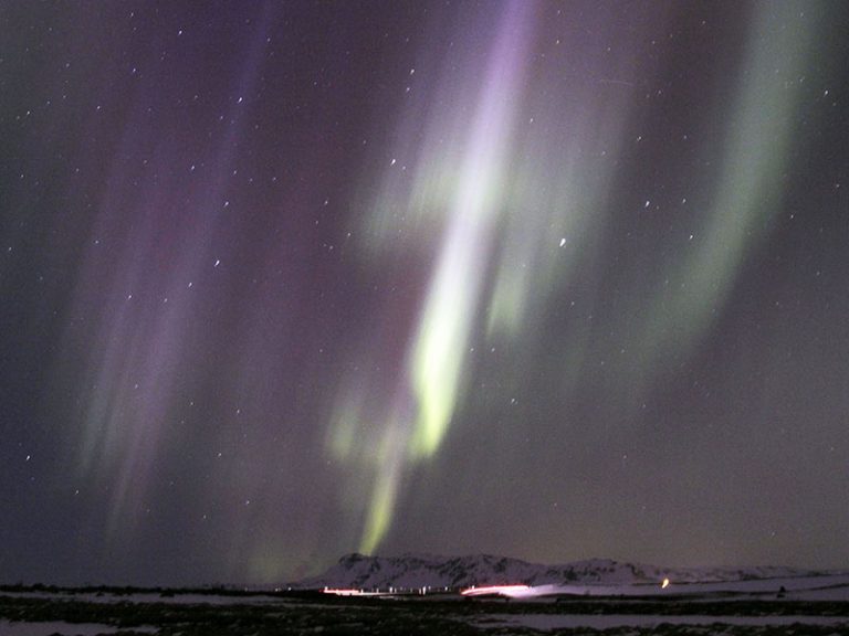 On Seeing the Northern Lights in Iceland