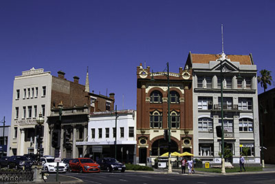 Some of Bendigo's beautiful buildings in the summer. Discover things to do in Bendigo, for any time of the year.