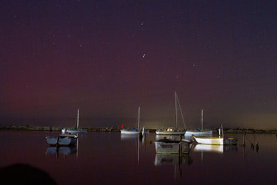 The aurora australis. Discover where you can see the aurora australis in Victoria.